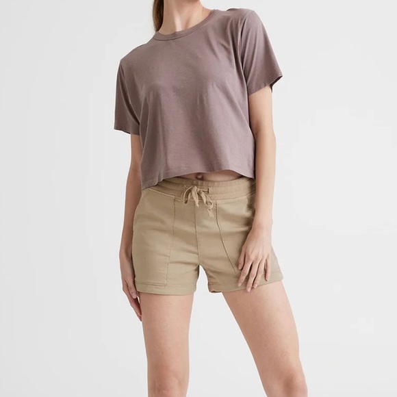 DUER no sweat everyday short in Lark - Picture 2 of 8